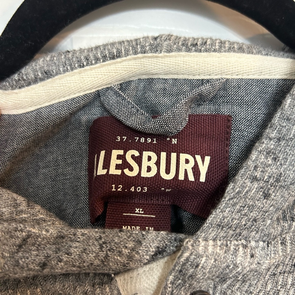 Alesbury XL hooded Henley shirt. - Picture 2 of 3